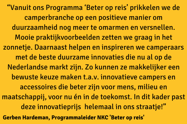 Quote Gerben Hardeman Jurylid Kampeer Innovatieprijs
