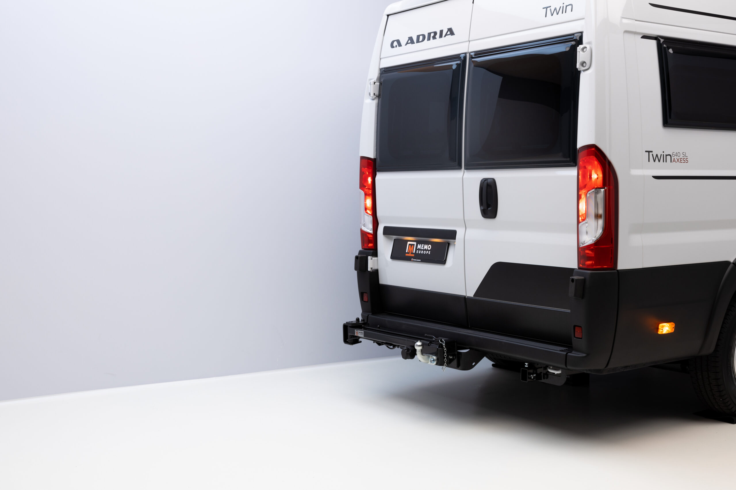 Camper met MEMO trekhaak