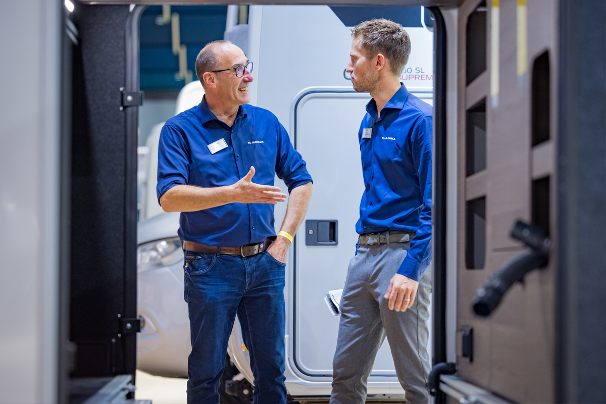 Exposant Adria op Kampeer & Caravan Jaarbeurs