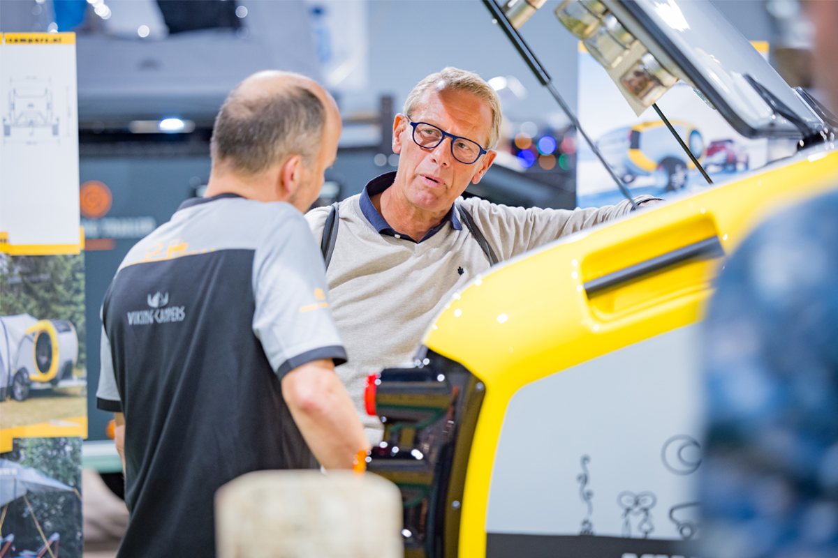 Exposant Viking Campers op Kampeer & Caravan Jaarbeurs