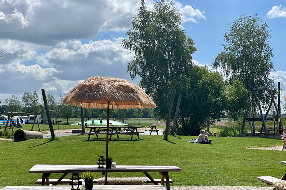 horecaplek op camping Buitengoed de Boomgaard