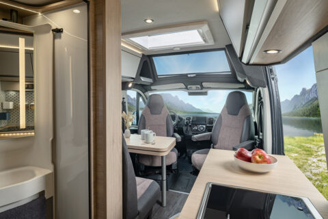 Camper primeurs 2025 knaus boxtime interieur