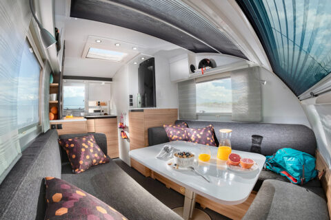 Caravan primeurs van 2025 de indeling van de Adria Action
