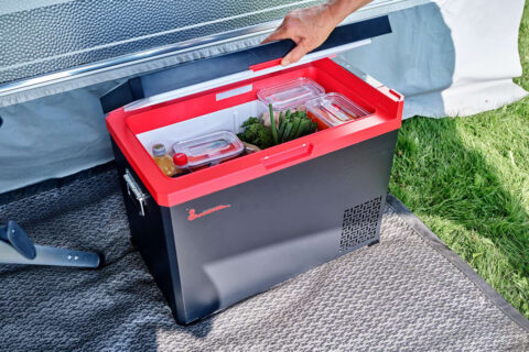 Kampeeraccessoires primeurs 2025 isabella koelbox