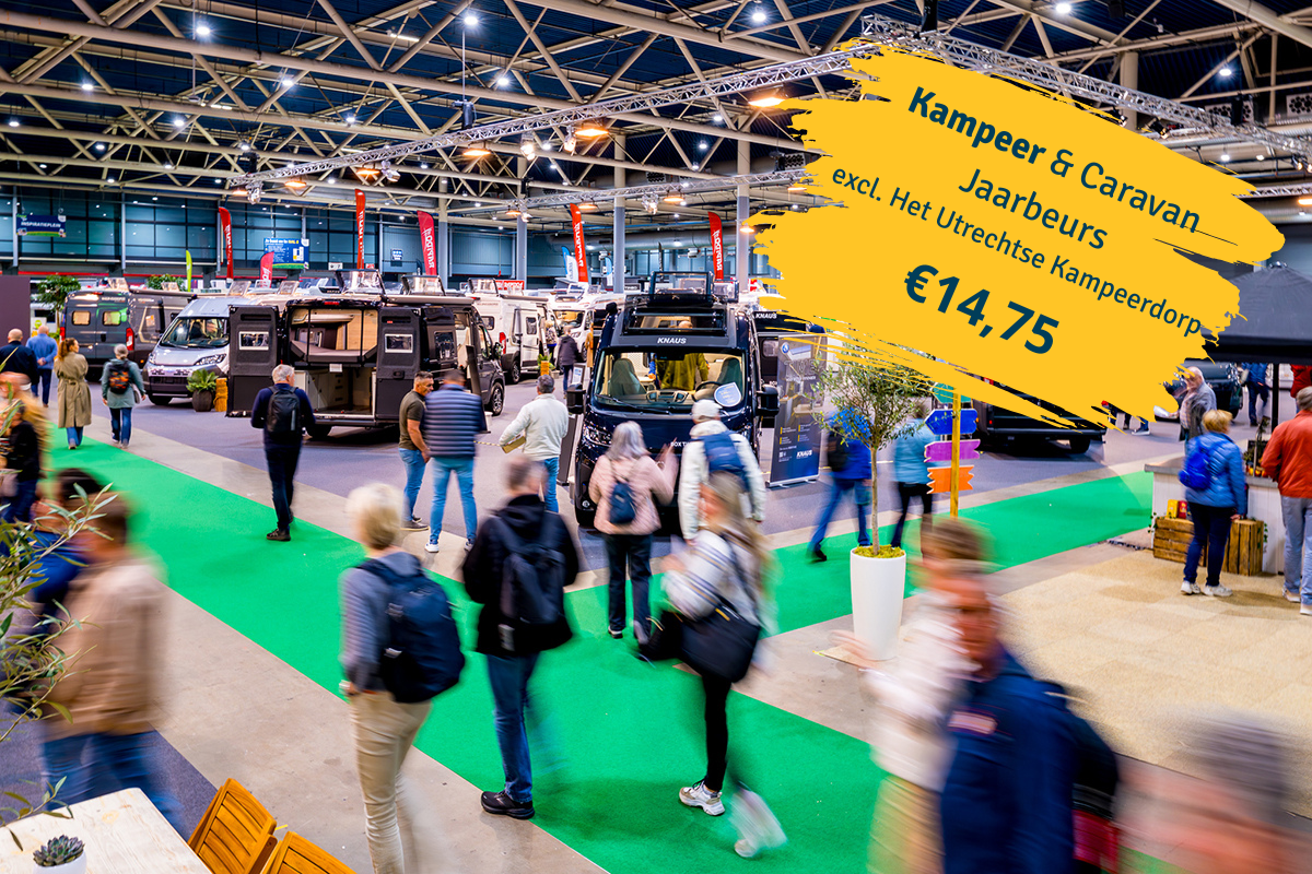 hal 8 van kampeer & caravan jaarbeurs