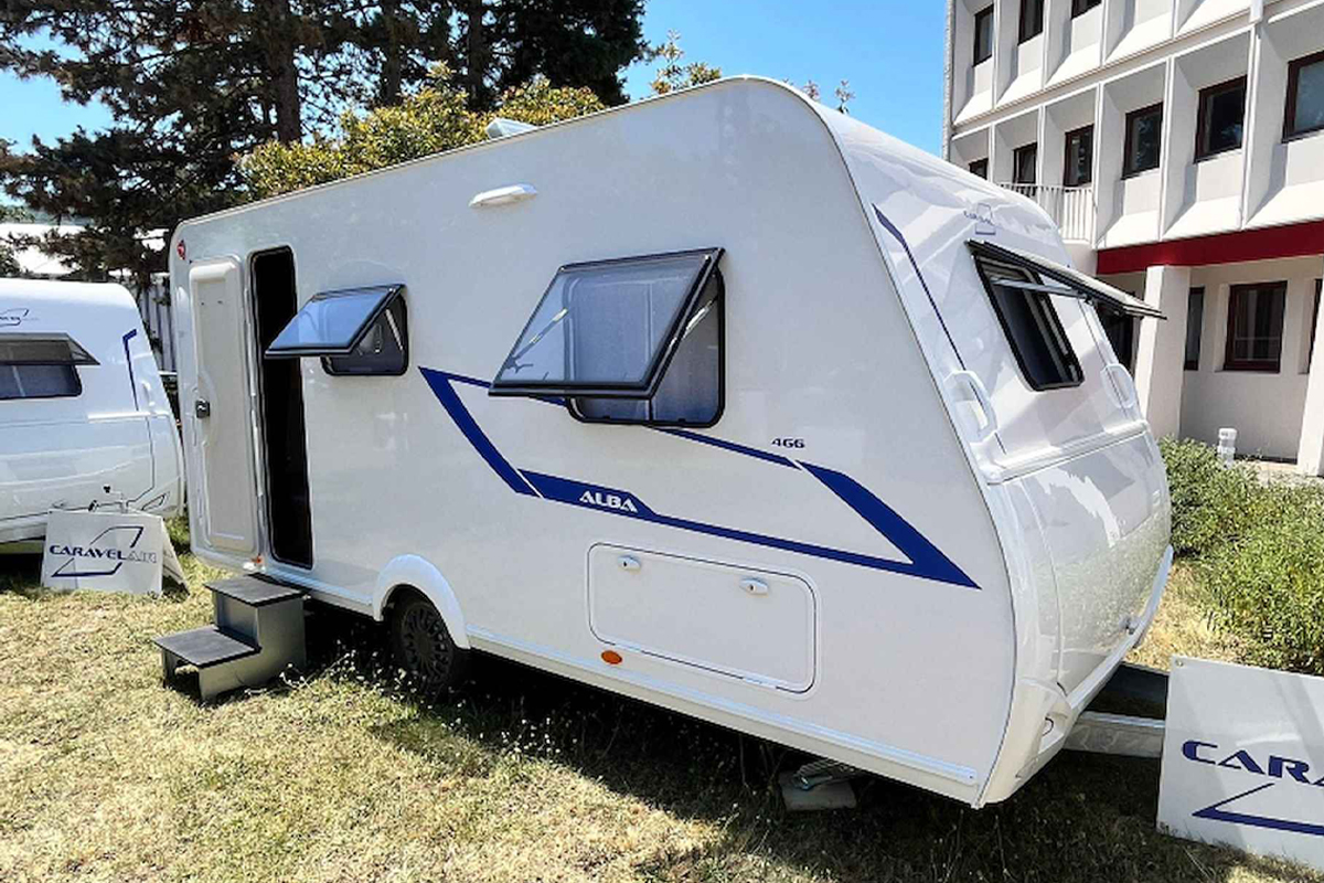 Caravelair Alba caravan uit de vernieuwde line-up voor de Nederlandse markt