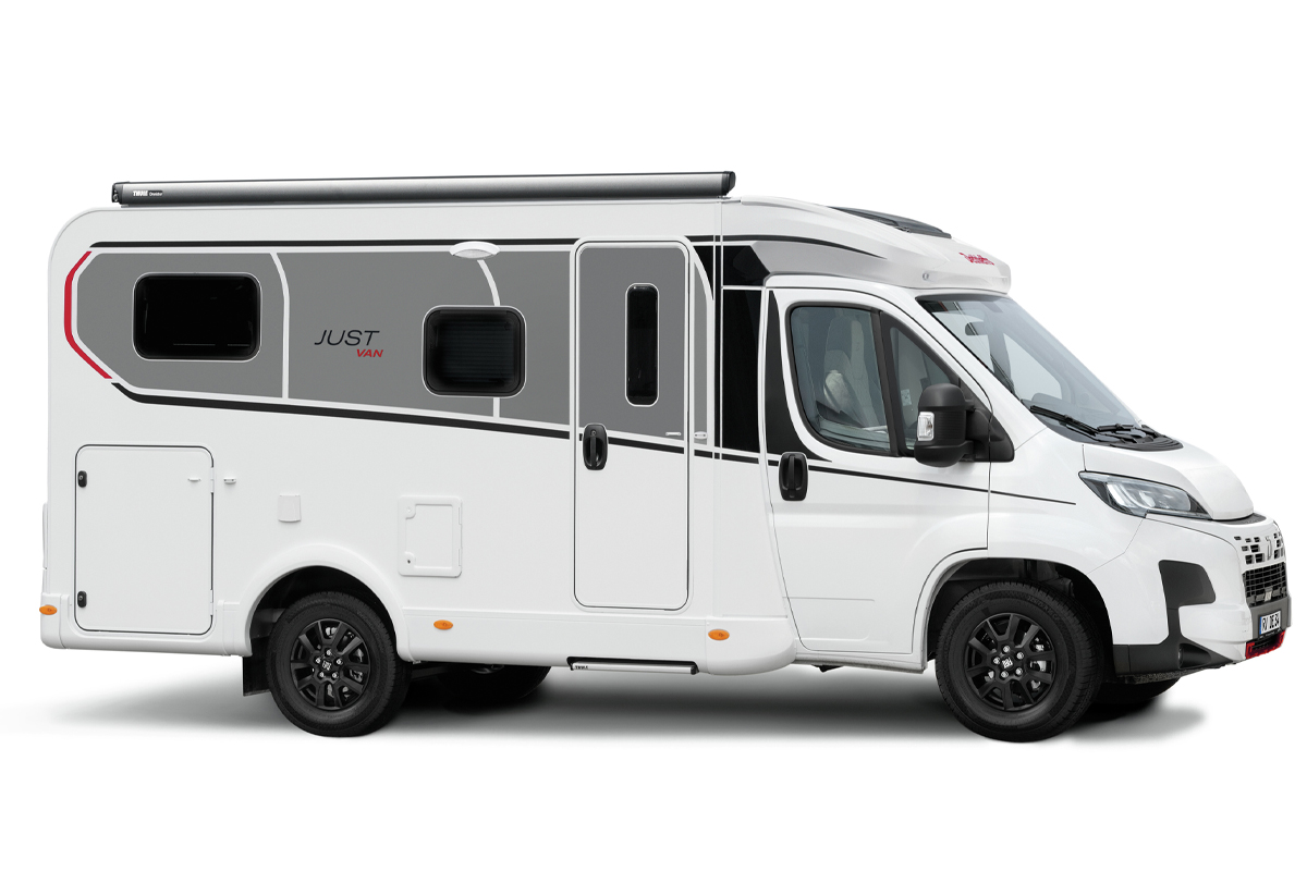 Dethleffs Just Van T compacte halfintegraal camper