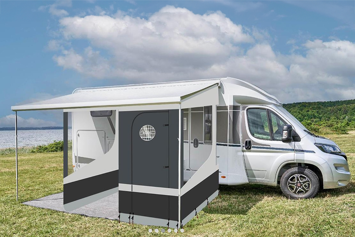 camper op gras met de isabella partner
